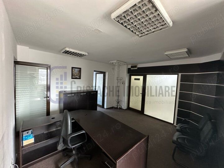 Natiunile Unite, birouri 4 camere, circular, complet mobilat,